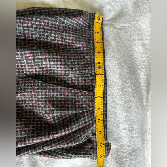 Vintage wool blend plaid trousers - Picture 5 of 12
